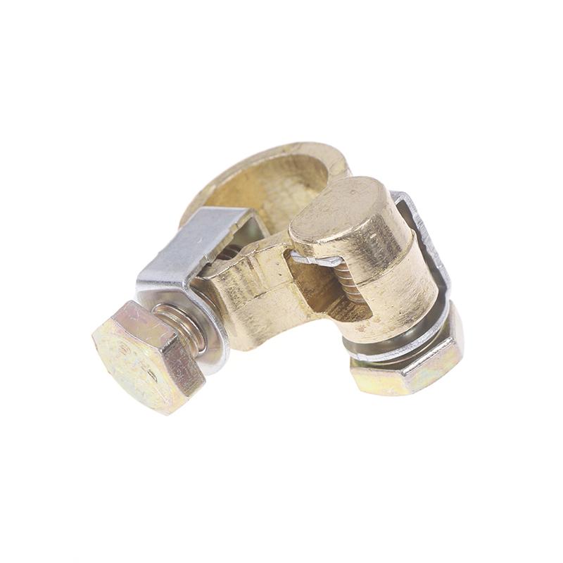 2 Stück Multifunktionaler Batterieklemmen Reiner Kupfer Batteriekontakt Automobil LKW Universal Reiner Kupfer Batterieklemme