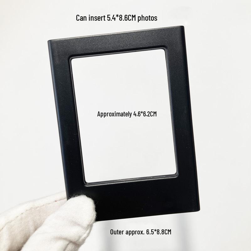 Instax Magnetic 3-inch Photo Frame & Decorative Refrigerator Pegboard Sticker Set