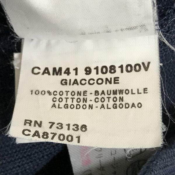 MAX&Co./100% Cotton Short Pea Coat/42/Women’s M/Navy/Center Vent/Simple Design(USED)