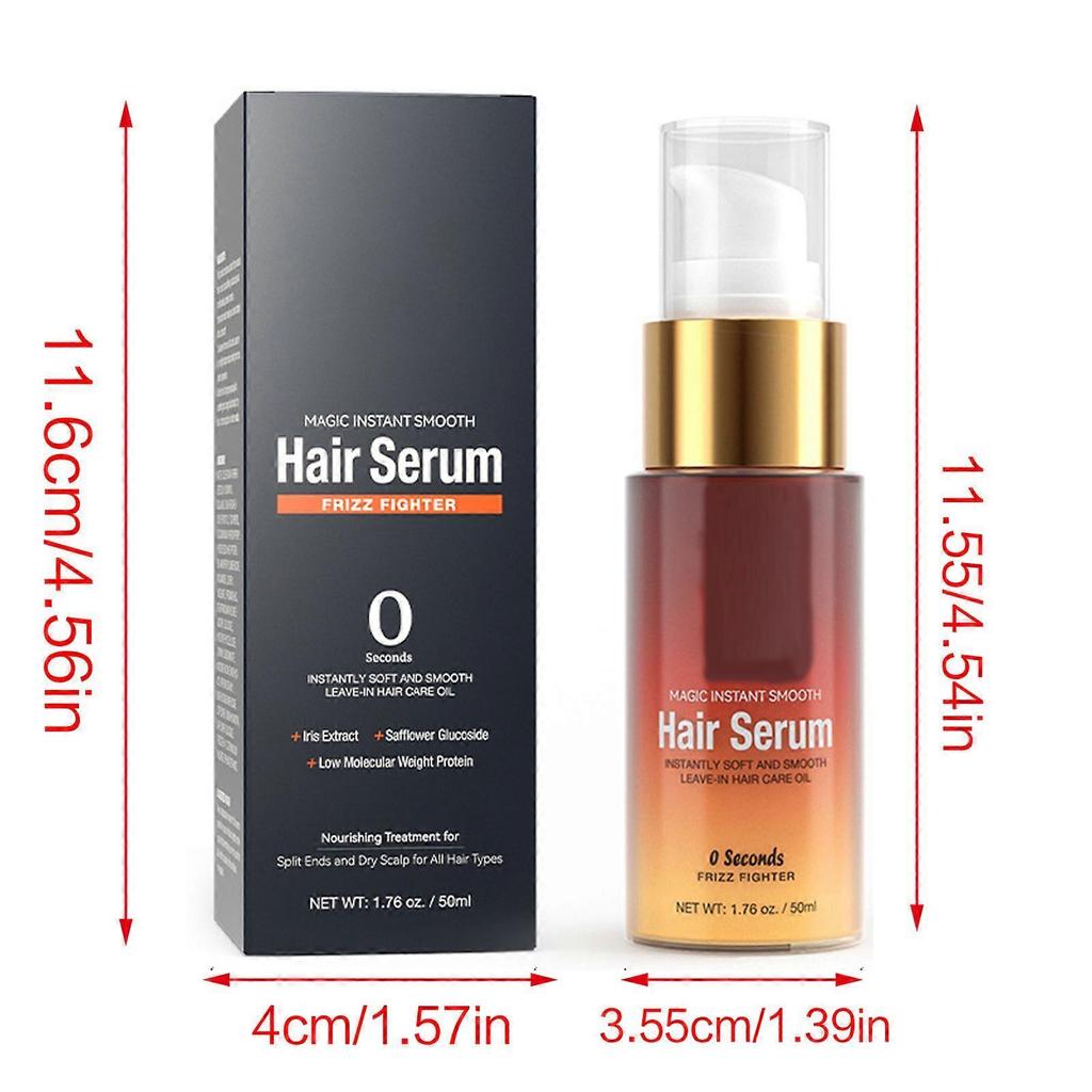 Haarserum für glattes, glänzendes Haar ohne Frizz, Haaröl mit blumigem Duft für alle Haartypen