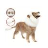 Halloween Pet Dog Cosplay Clothes Cute Realistic Lion Mane Wig Tail For Medium Large Dogs Costume With Ear Pet Accessories