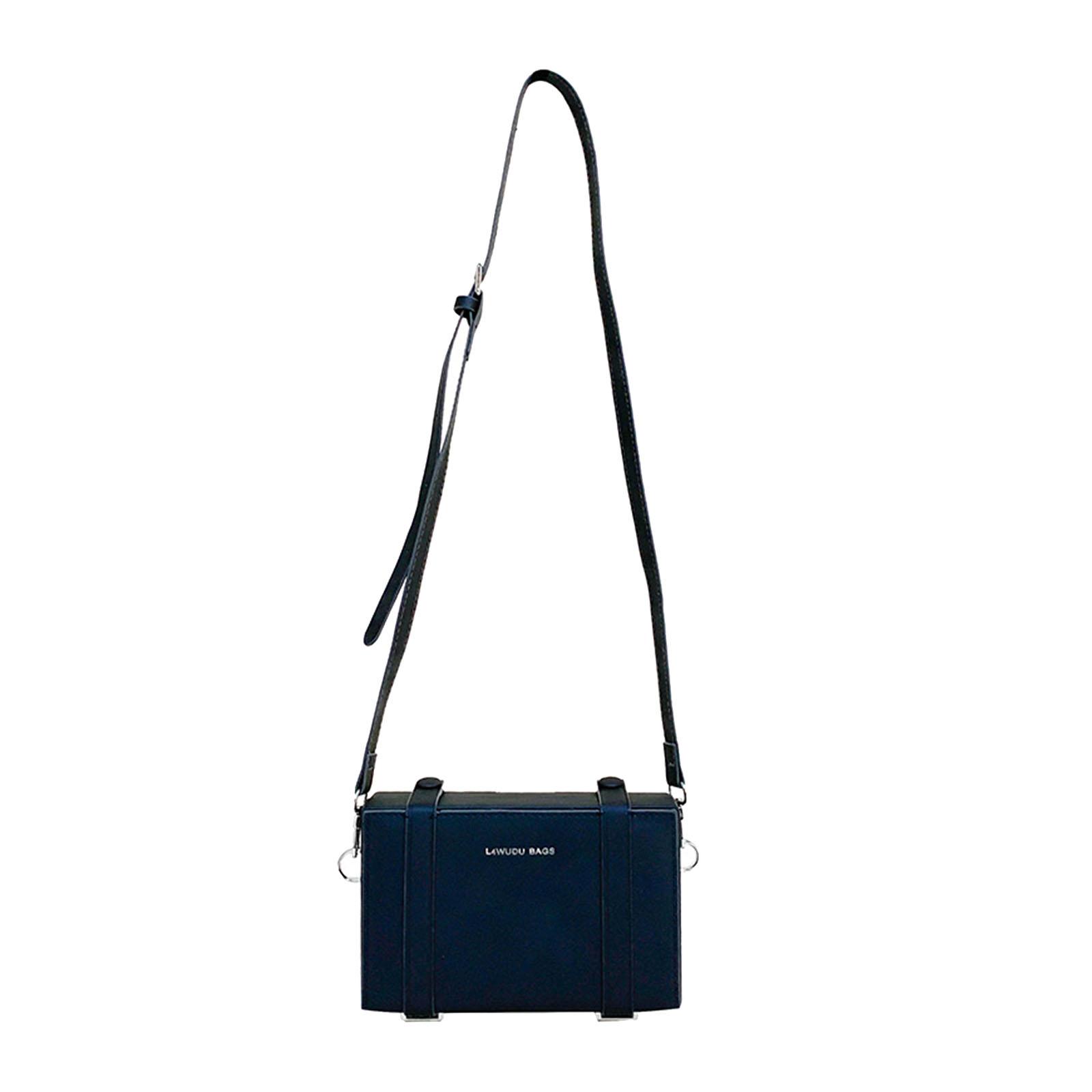 

Mens Crossbody Bag Adjustable Water Resistant Classic Nylon Satchel Crossbody Purses for Work Daily Use Casual Riding Women синий