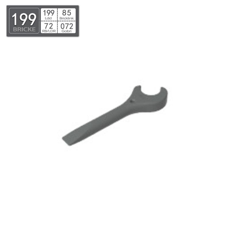 BRICKE 4006 Building Block Wrench: Compatible with LEGO Parts, Great for MOC Accessories, Available for Individual Order Single Piece