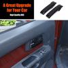 Glossy Piano Black Inner Door Handle Cover Trim For Toyota FJ Cruiser 2007-