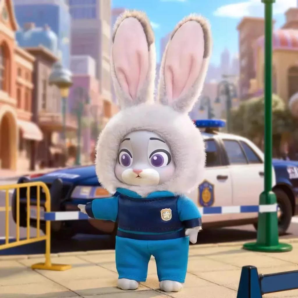 Originální plyšové hračky Zootopia2 Králík Judy Lišák Nick Ovce Tajemný starosta Figurka Anime Hračky Sbírka Vánoční dárky