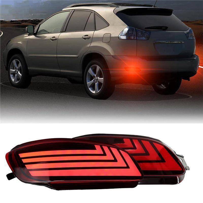 LED Brake Tail Lamp Rear Bumper Reflectors For Toyota Venza 2013-2015 Light For Lexus RX 330 350 400H Harrier 2003-2008