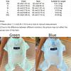 Hollow Mesh Dog Clothes Breathable Dog Outfit Pet Four-legged Wear  Indoor Outdoor Use