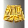 Men's casual sports shorts, men's style shorts, drawstring waist