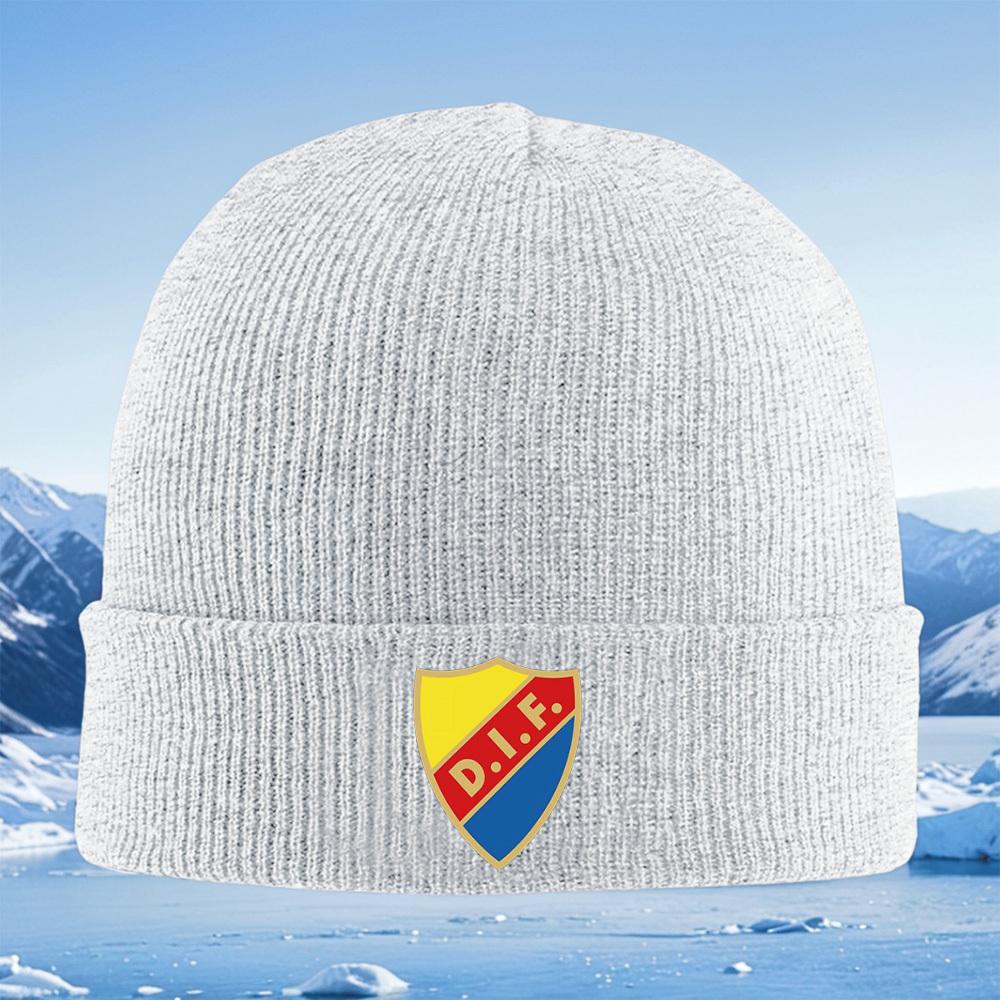 Shield with letters design Men Women Unisex Knitted Hat Beanie Pullover Cap Winter Thermal Warm Christmas Outdoor Cycling Hiking