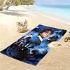 Magic School Story Print Beach Towel, Large Soft Quick Dry Towel for Beach Camping Swimming