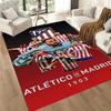 Atletico Madrid Floor Rug Office Rug Suitable For Living Rooms Entryway Outdoor Foyer Antislip Rug Decorate Offices Birthdaychristmas Gift