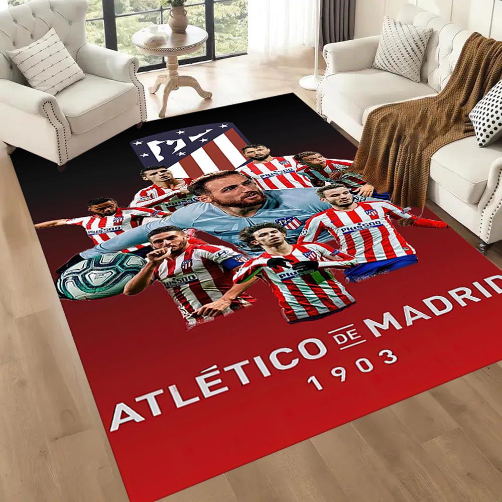 Atletico Madrid Floor Rug Office Rug Suitable For Living Rooms Entryway Outdoor Foyer Antislip Rug Decorate Offices Birthdaychristmas Gift