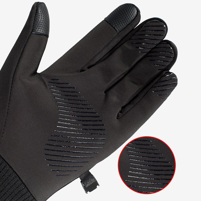 Winter wasserdichte Anti-Rutsch-warme Vollfinger-Handschuhe Outdoor-Touchscreen-Wollhandschuhe zum Radfahren