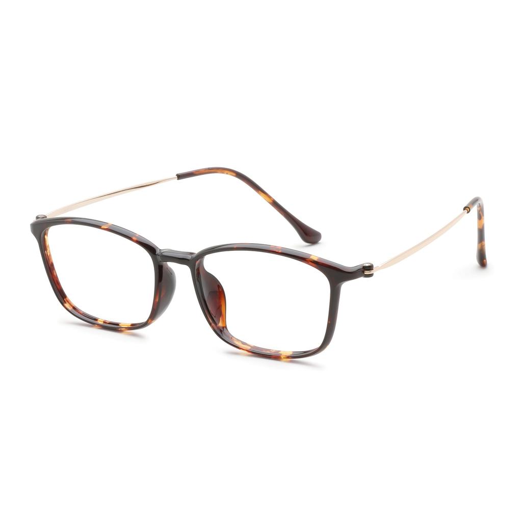 PINTGLASSES Reading Tortoiseshell Medium Power Design with a Single Pair of Glasses Offering Power from To Includes Dedicated Case and Cleaning