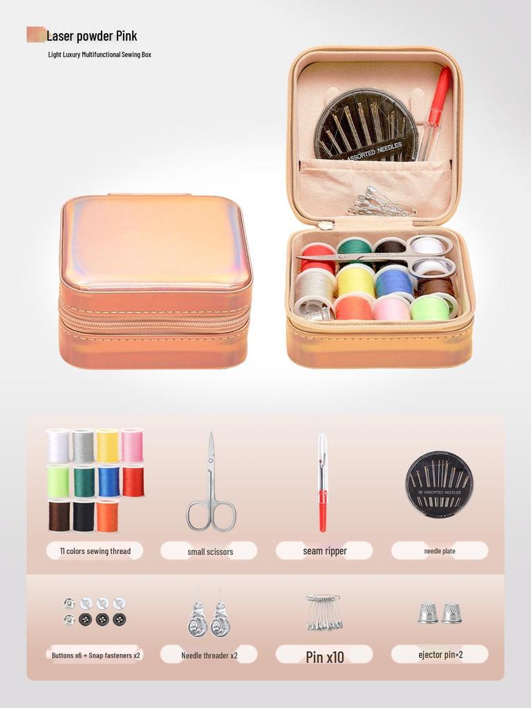 High-Quality Portable Needle & Thread Sewing Kit: Practical Mini Set for Home or Dormitory Mending