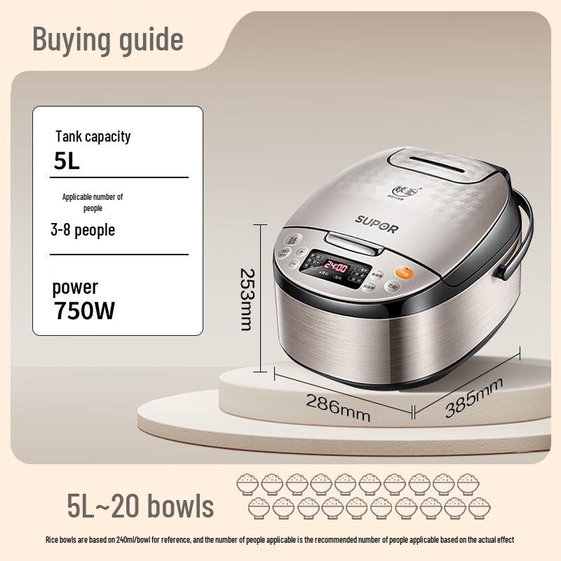 SUPOR ZMD Smart Micro-Pressure Rice Cooker