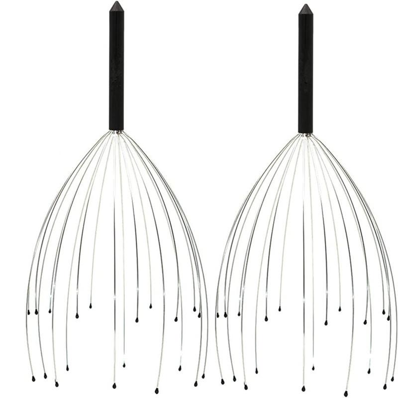 Octopus 20-Claw Scalp Massager & Steel Wire Head Relaxer
