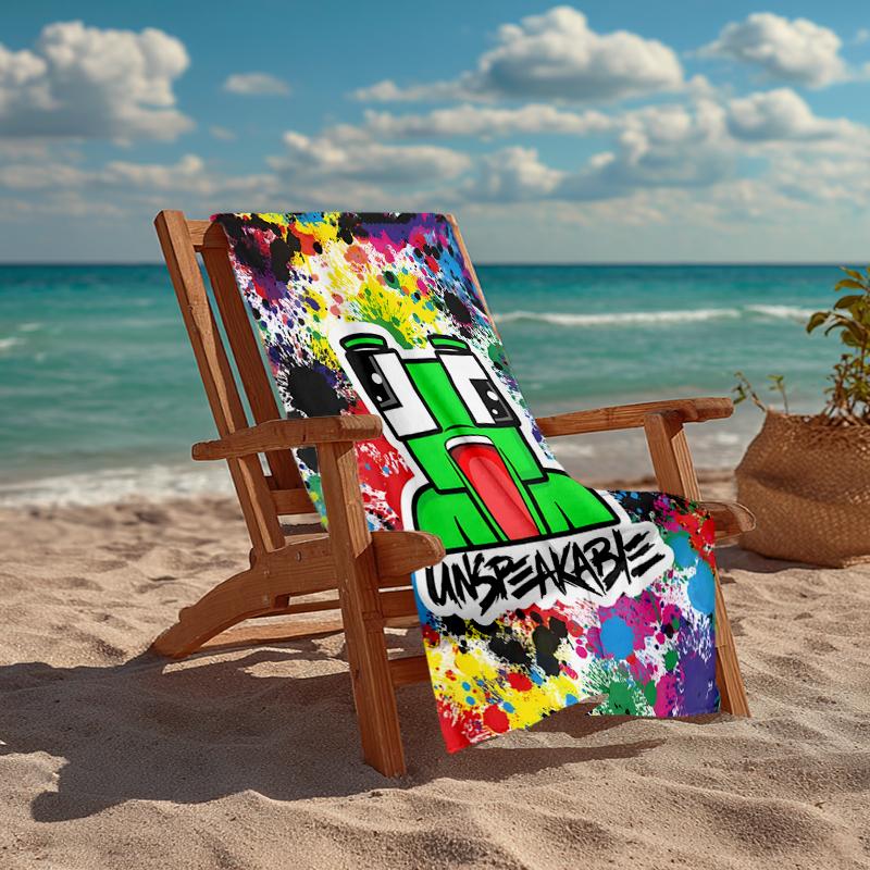 Unspeakable Fashion Beach Towel: Ideal for Summer Adventures Soft, absorbent and quick drying suitable for swimming and bathing