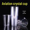 777 Transparent Hard Plastic Disposable Cups