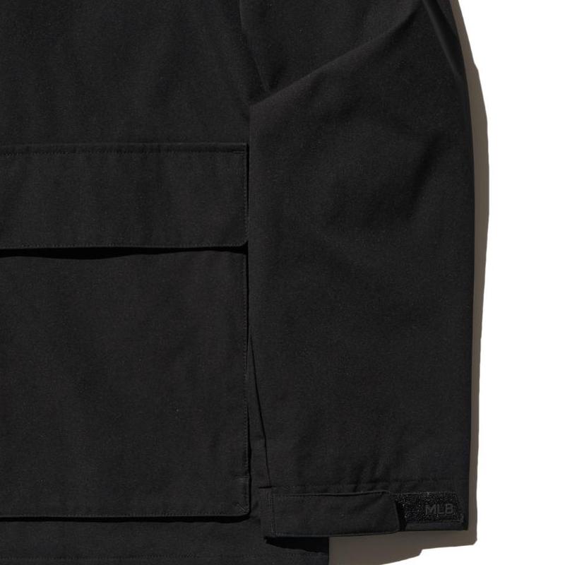 MLB Gorpcore Trench Coat Unisex Black 3AWJB0144-50BKS