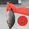 Red Gloves Washing Dishes Cleaning Waterproof Rubber Sleeve Gloves Latex Long Gloves Kitchen Tool