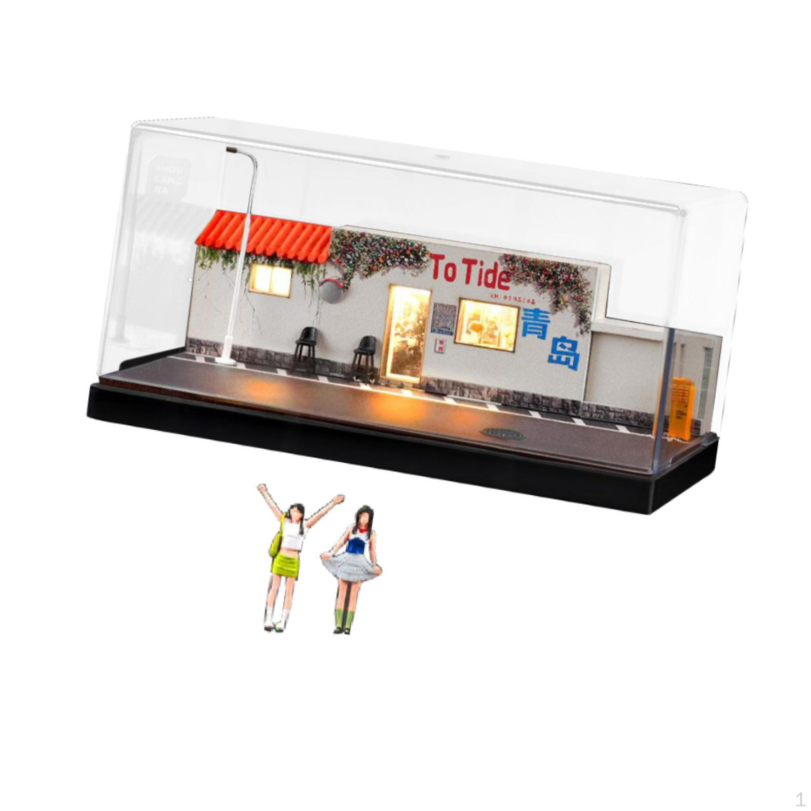 

1/64 Scale Miniature Scene Model Diorama Simulation Micro Landscape Photography Props