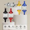 SEAMETAL Universal 8mm Gas Fuel Filter CNC Aluminum Alloy Glass Gas Fuel Gas Oil Filters for Motorcycle Dirt Pit Bike ATV Quad