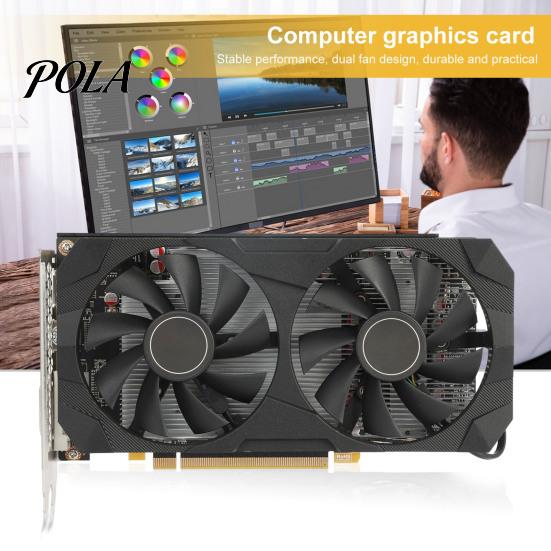 Desktop Video Card RX580 Graphics with Dual Cooling Fan 8GB GDDR5 256-Bit DP/HDMI-compatible PC Gaming Computer Accessories
