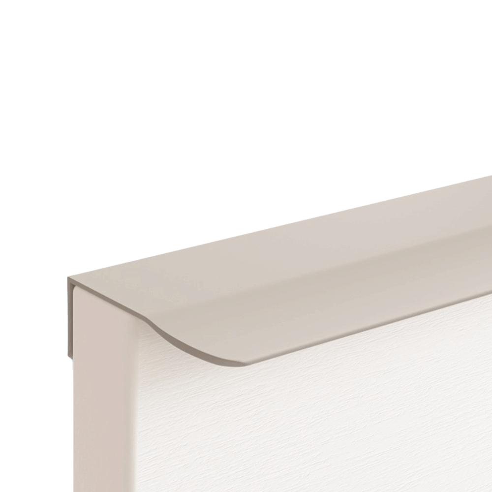 Aluminum Zinc Zinc Alloy Nvisible Cabinet Handles Morandi Color Embedded Wardrobe Handles  Drawer Handle