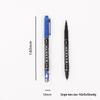 Double-Ended Black Outline Pen: Waterproof, Quick-Drying, for Art & Painting