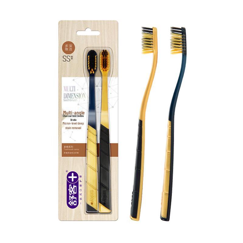 

Shuke Multi-dimensional Charcoal Gold Toothbrush