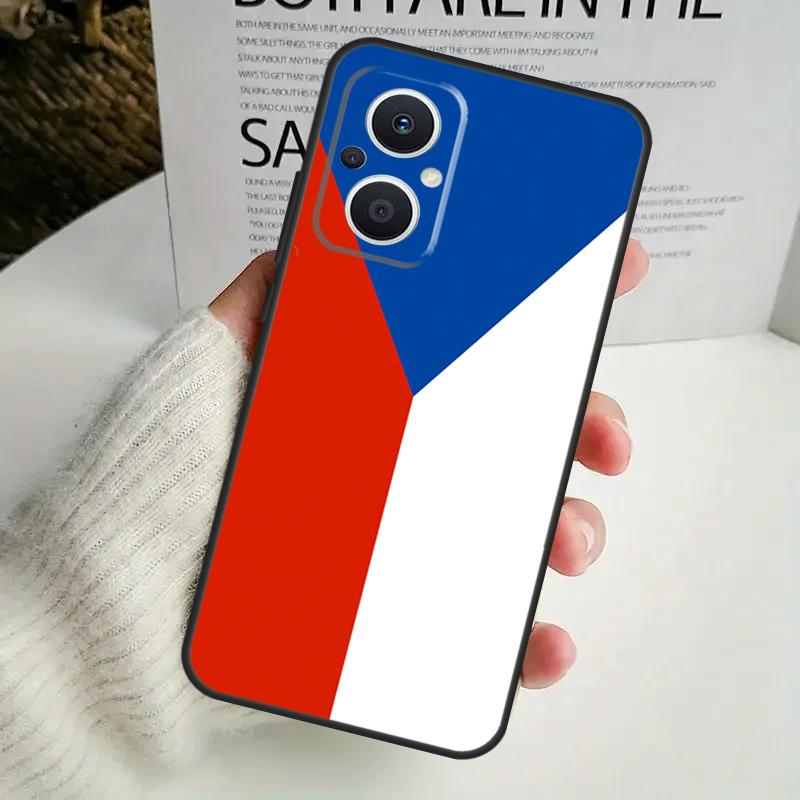 Czech Republic Czech Flag Case For OPPO Reno 13F 14F 12F 10 11 12 13 14 Pro 8T 7 8 Lite OPPO Find X6 X5 X8 X9 Pro Cover