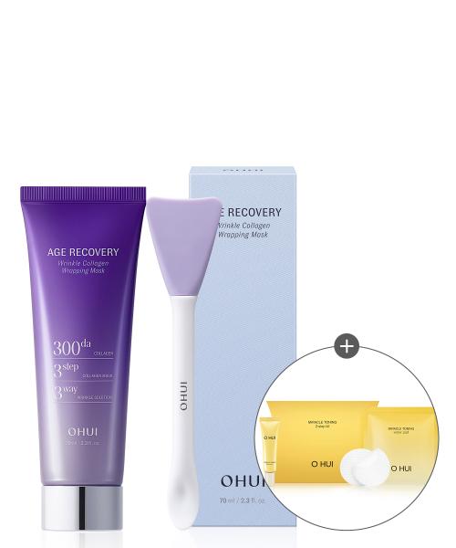 O HUI Age Recovery Wrinkle Collagen Wrapping Mask 70ml NONE
