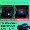 For Chevrolet Spark M300 2009 - 2016 Car Radio Android Auto Multimedia Video Player Stereo GPS Navigation 4G WIFI BT No 2din DVD