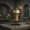 Medieval Barbuta Helmet Handmade from Steel  Authentic Knight Armor for LARP, Cosplay & Display