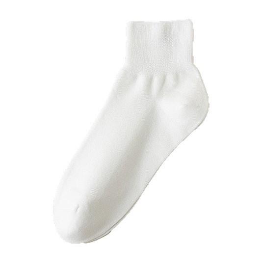 Sock - Summer Lightweight Pure Cotton Anti-odor Short Tube Socks Without Bones Versatile Cotton Socks