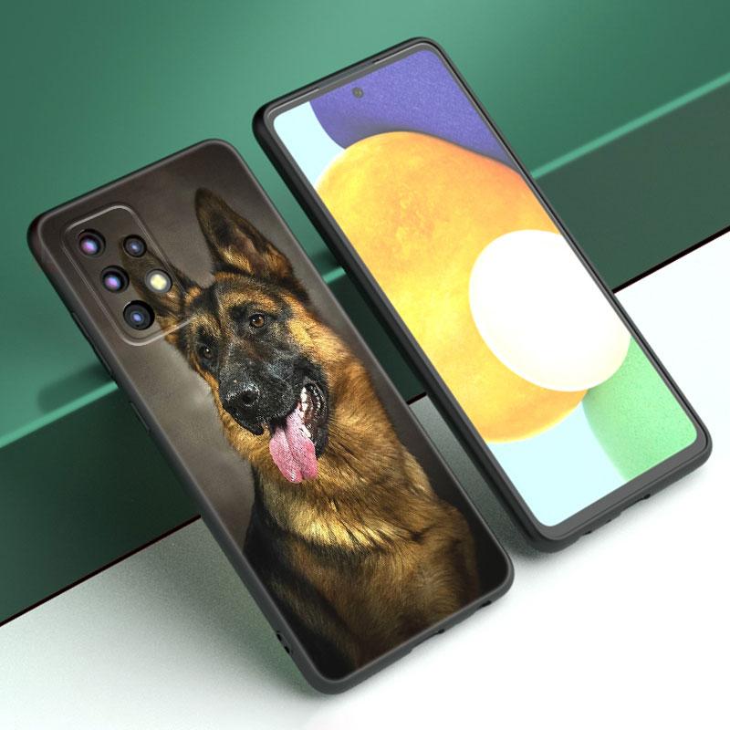 German Shepherd Dog Phone Case For Samsung A13 A22 A24 A32 A23 A25 A34 A35 A52S A53 A54 A55 A73 A12 A14 A15 A31 A33 A50 A51 A72