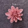 High Quality Handmade Ceramic Flower Wall Craft Home Livingroom Creative Wall Hanging Decoration Background Wall Mural Ornaments