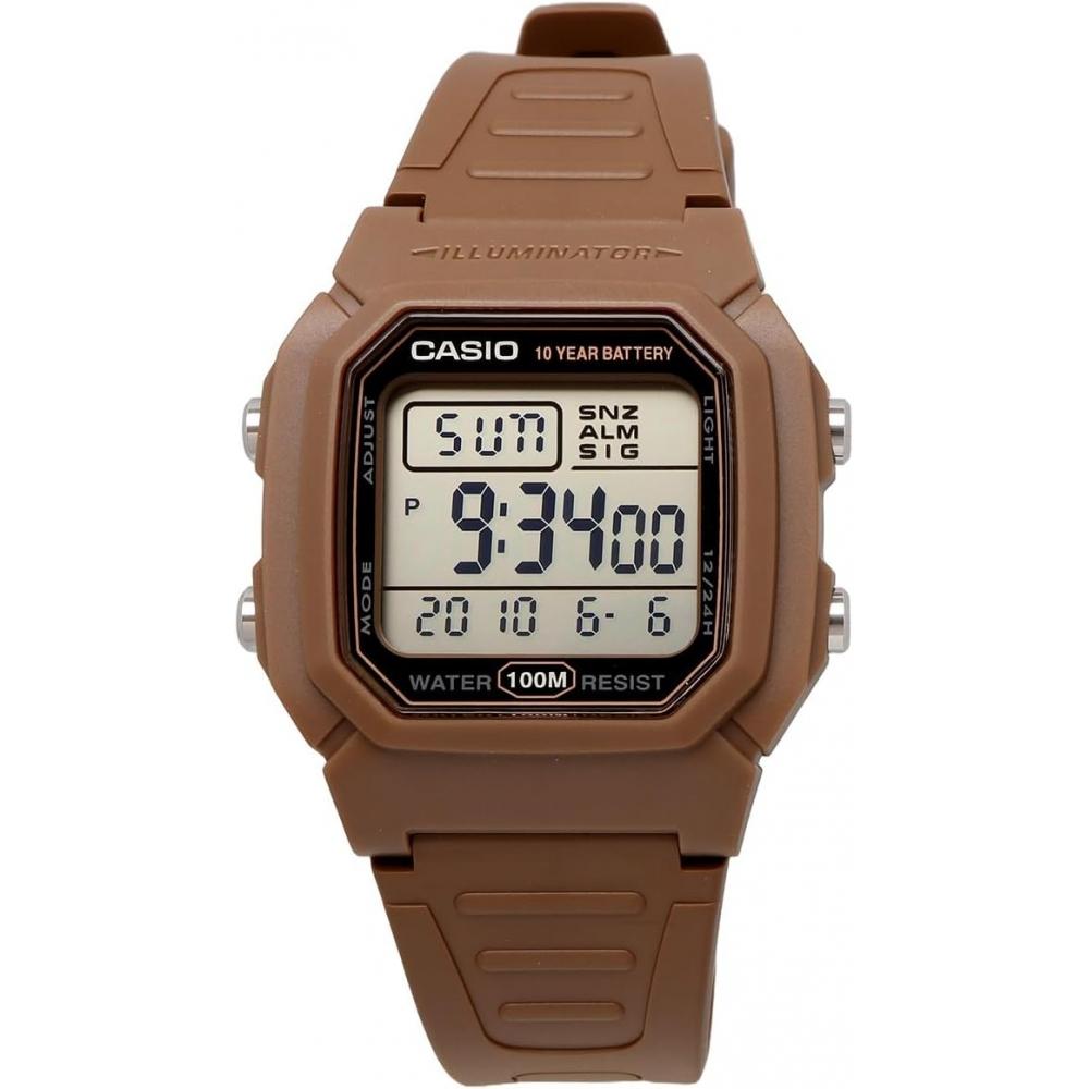 [CaSio] CaSio Standard Digital Men S Watch W 800h 5av broWn overSeaS Model [parallel Imported Product] broWn W 800h 5av