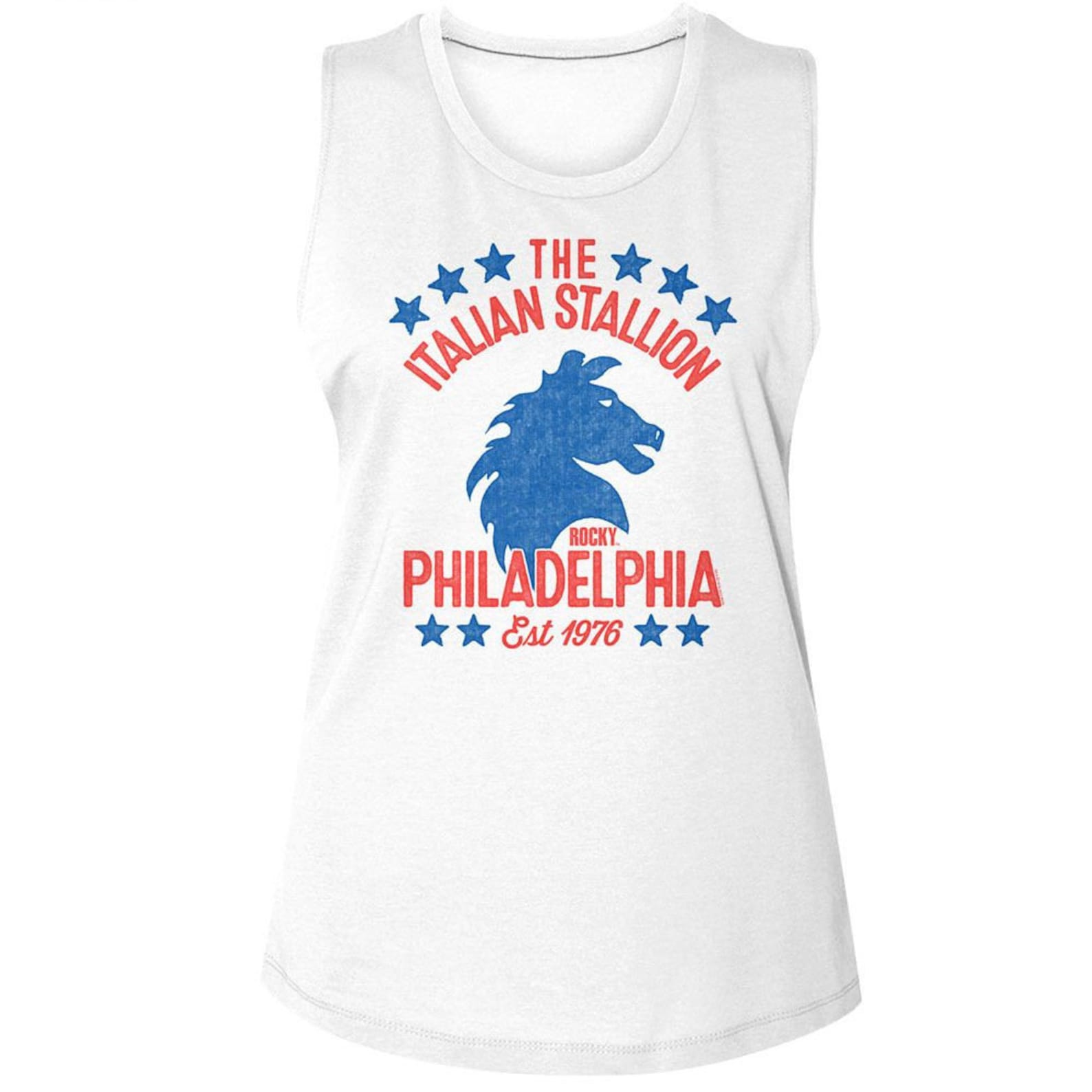 Rocky Americana White Women s Muscle Tank Top 4XL