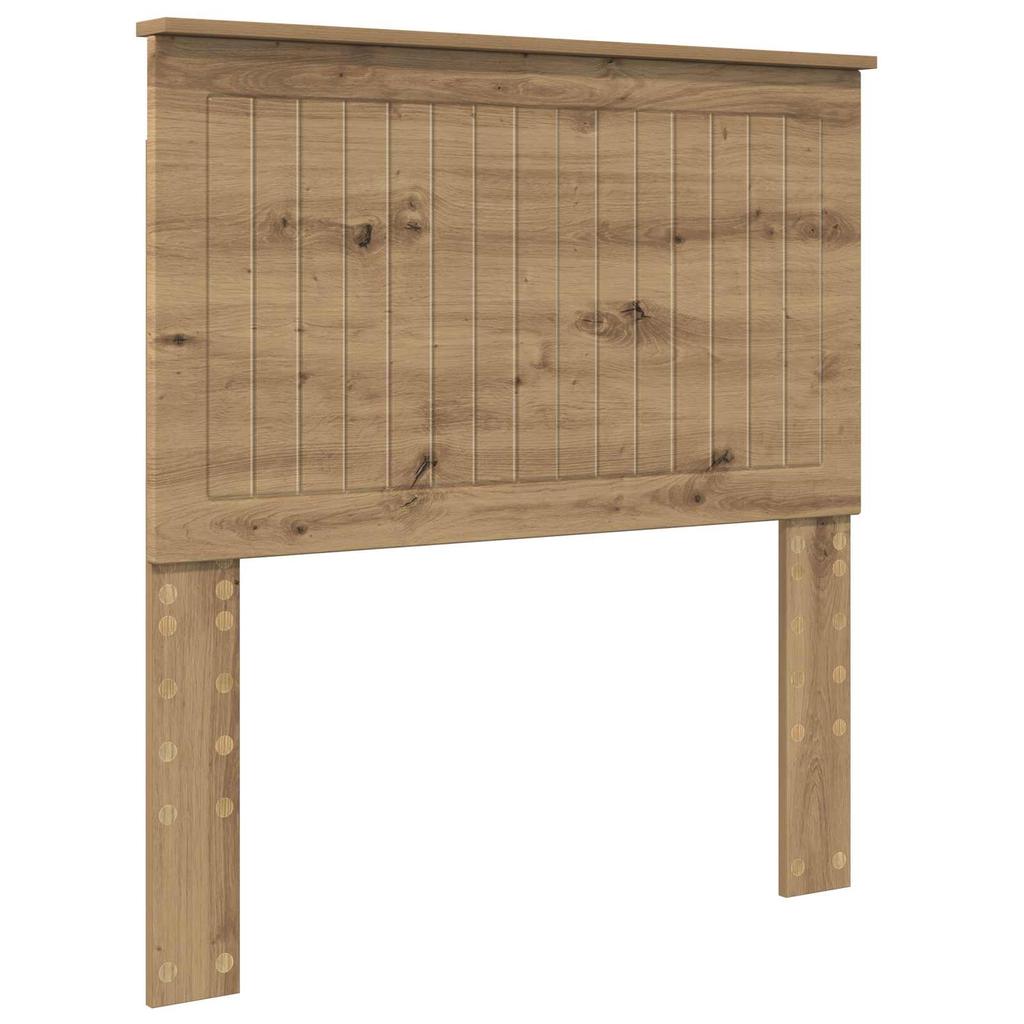 Headboard in Artisan Oak Finish 90 cm Particleboard