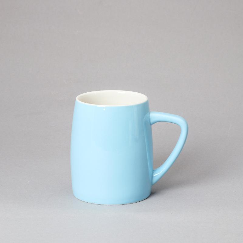Simple Creative Color Ceramic Mug Breakfast Milk Office Tea Cup