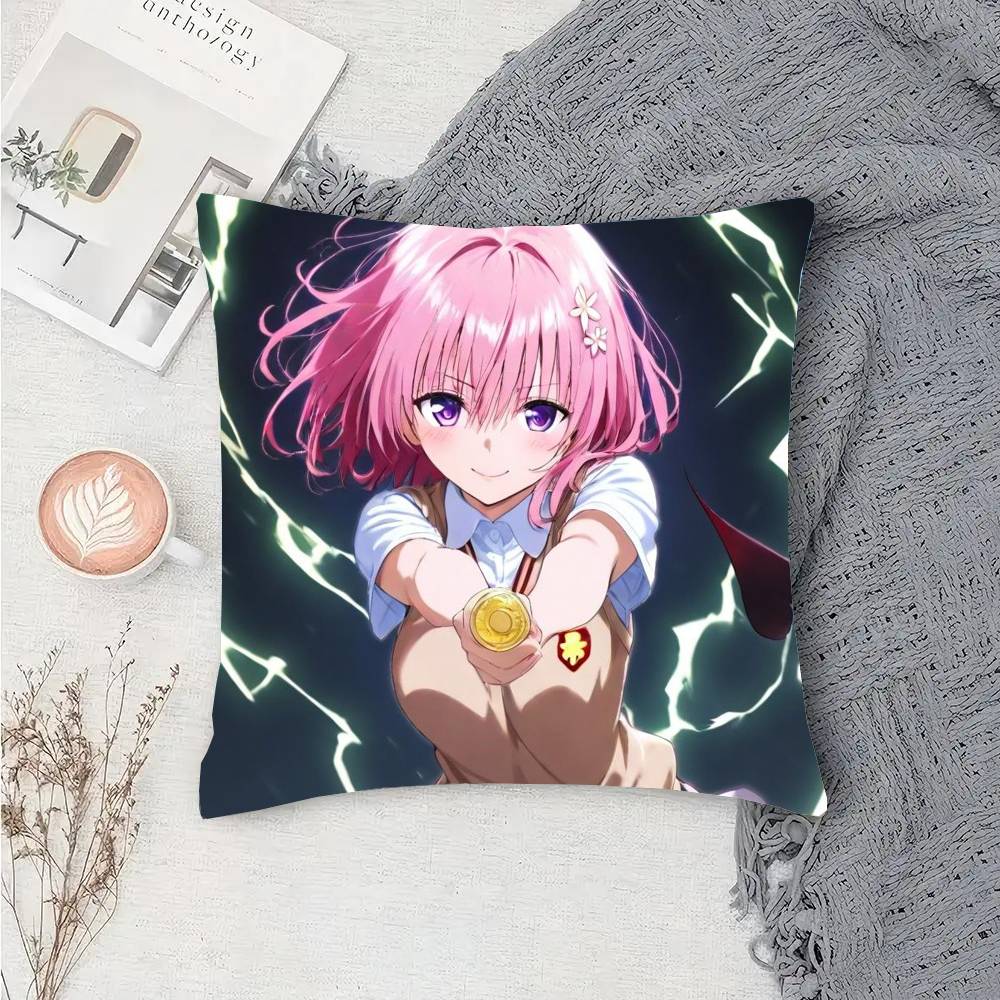 To LOVE-Ru Anime Pillow Case Sofa Cushion Cover Room Home Decoration