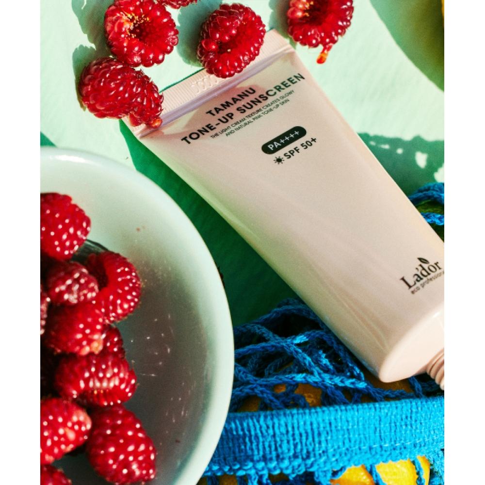 Lador [keyring Gift] Tamanu Tone Up Sunscreen 50ml