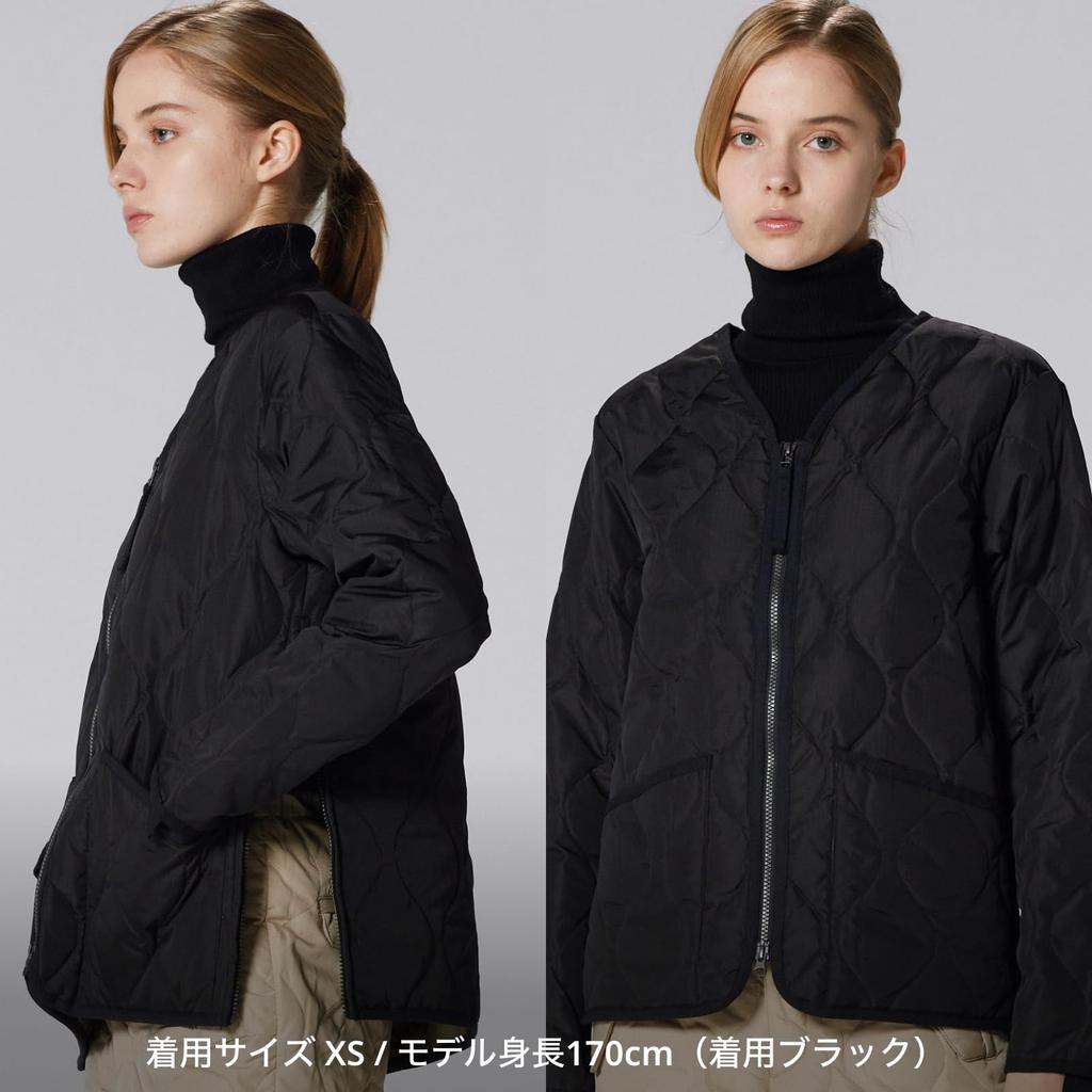 Taion Unisex Military Zip Down Jacket V-Neck 101ZML-1