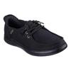 Skechers Bobs Skipper Canvas Simple Comfortable Low-Top Casual Shoes Women sneaker Black 114814-BBK