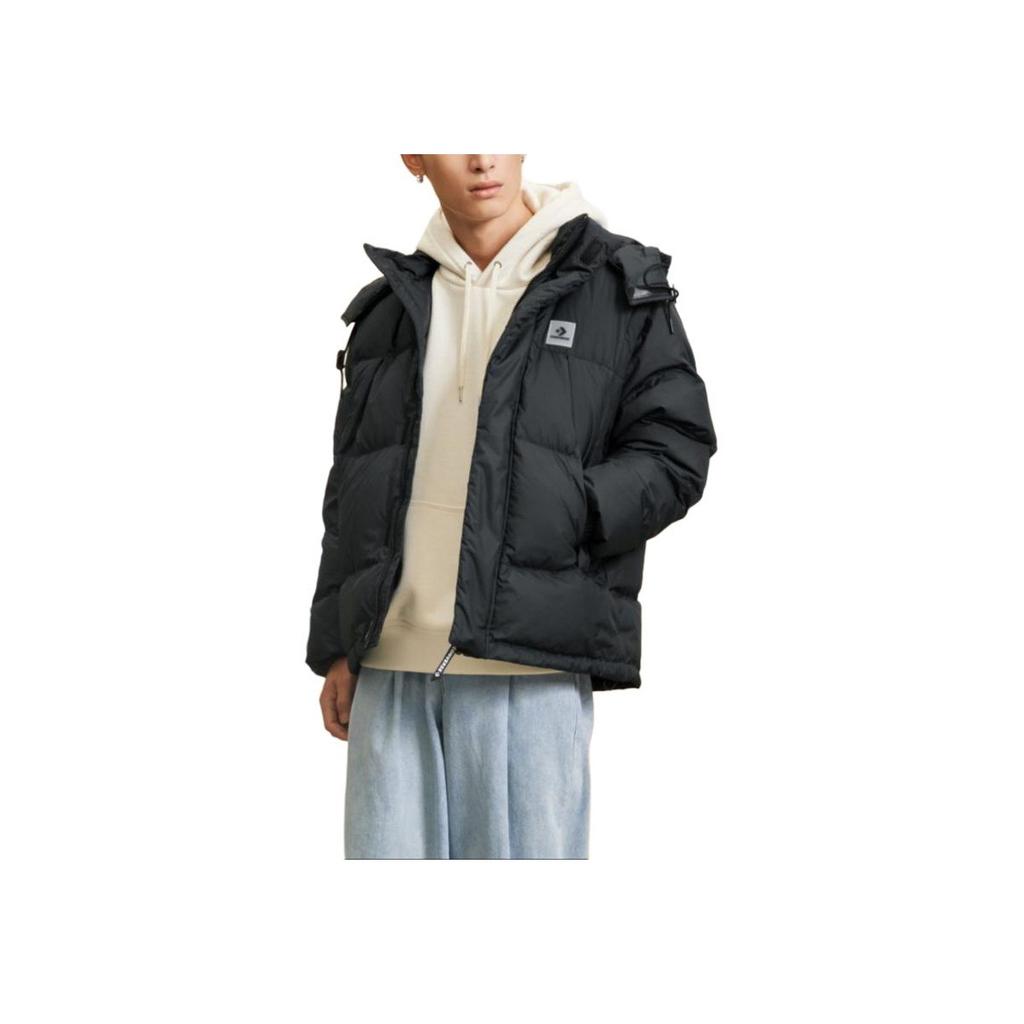 New Converse Down Jacket Men's Black 10025253-A03