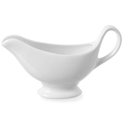 Sauce Boat, Sauce Bowl, 180x55x130mm, White Porcelain, DaVinci 786437