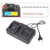 Dual Charger for 21V For BL1830 BL1815 BL1840 Batteries with Dual Ports Fast Charging for Power Tool Batteries Compatible