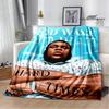 Rapper rod wave printed blanket Warm Flannel Blankets Soft and Comfortable blanket Home Travel Blanket bed linings Birthday Gift